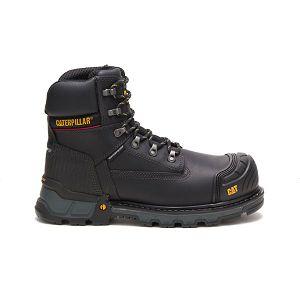 Botas Impermeáveis Caterpillar Excavator XL 6" Composite Masculino Pretas | PT-189043SBV