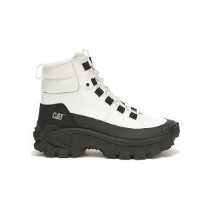 Botas Impermeáveis Caterpillar Trespass Galosh Masculino Branco Pretas | PT-517029TMR