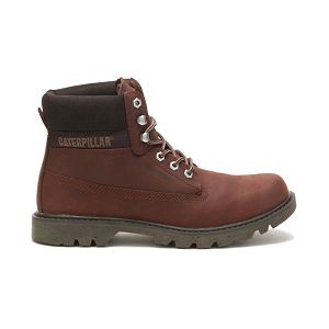 Botas Impermeáveis Caterpillar eColorado Feminino Vermelhas Marrom | PT-987532MCX