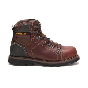 Botas Segurança Caterpillar Alaska 2.0 Steel Masculino Marrom | PT-759460SEZ