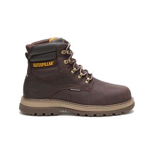 Botas Segurança Caterpillar Fairbanks 6" Impermeáveis Steel Masculino Marrom | PT-926703VCZ