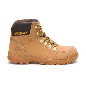 Botas Segurança Caterpillar Outline Steel Masculino Marrom | PT-035964SOA