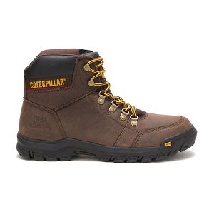 Soft Toe Boots Caterpillar Outline Masculino Marrom | PT-368704ACY