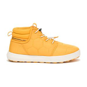 Soft Toe Shoes Caterpillar CODE Scout Medio Masculino Amarelas Branco | PT-153940WVE