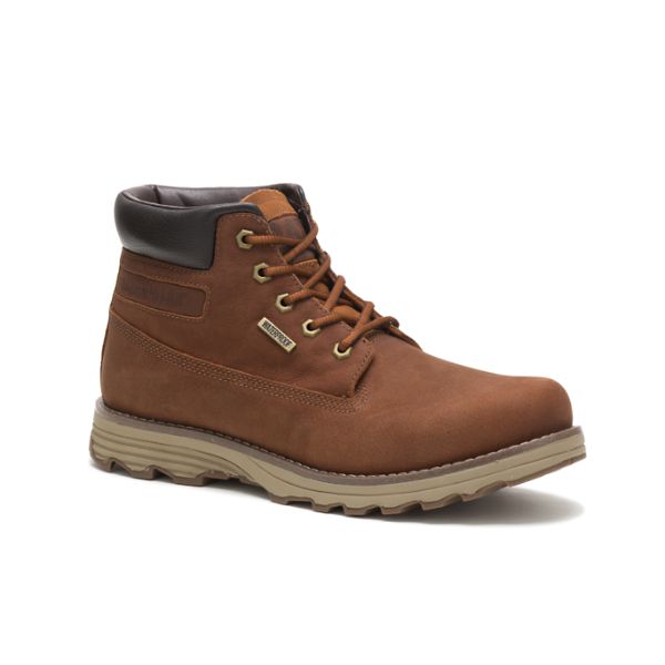 Botas Caterpillar Founder Impermeáveis Thinsulate Masculino Marrom | PT-301796FAP