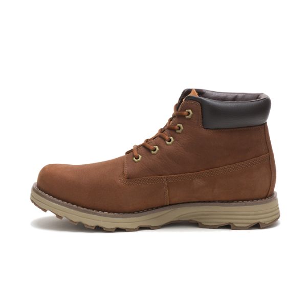 Botas Caterpillar Founder Impermeáveis Thinsulate Masculino Marrom | PT-301796FAP