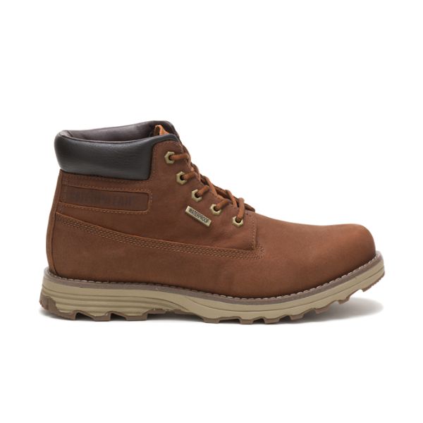 Botas Caterpillar Founder Impermeáveis Thinsulate Masculino Marrom | PT-301796FAP