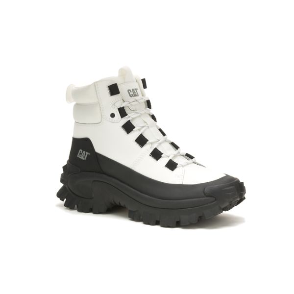 Botas Caterpillar Trespass Impermeáveis Galosh Masculino Branco Pretas | PT-876501MQV