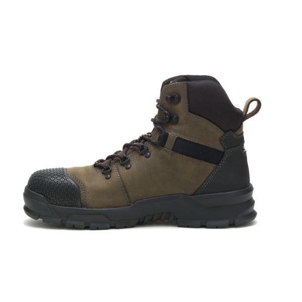 Botas Impermeáveis Caterpillar Accomplice X Steel Masculino Marrom Pretas | PT-219587IGD