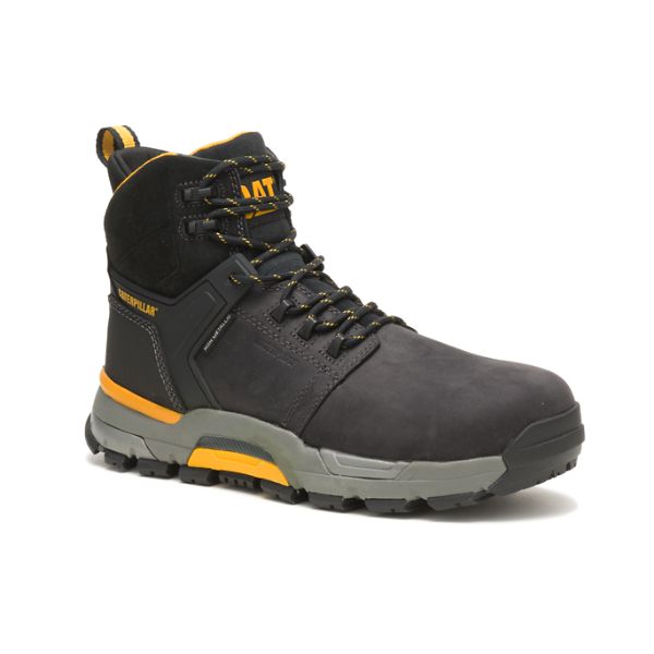 Botas Impermeáveis Caterpillar CAT EDGE Nano Masculino Pretas | PT-876452ONL