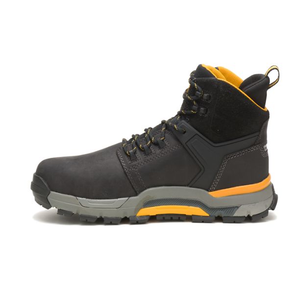 Botas Impermeáveis Caterpillar CAT EDGE Nano Masculino Pretas | PT-876452ONL