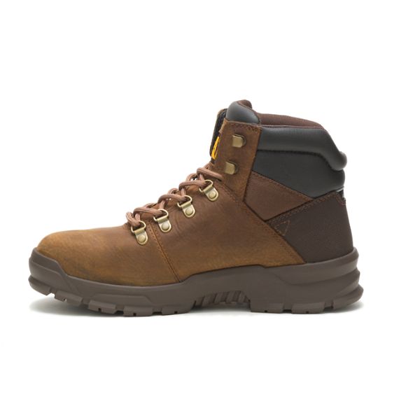 Botas Impermeáveis Caterpillar Charge Alloy Masculino Marrom | PT-149856LRS