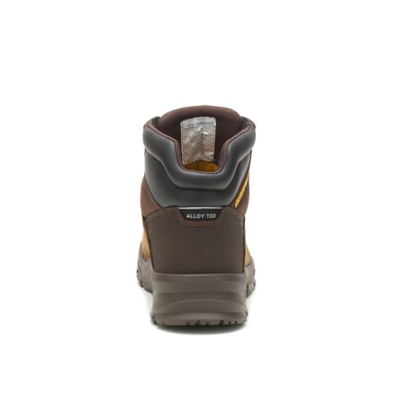 Botas Impermeáveis Caterpillar Charge Alloy Masculino Marrom | PT-149856LRS