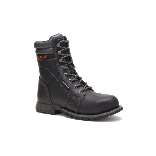 Botas Impermeáveis Caterpillar Echo Steel Feminino Pretas | PT-612085ZNM