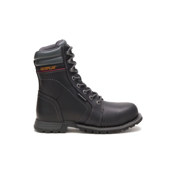 Botas Impermeáveis Caterpillar Echo Steel Feminino Pretas | PT-612085ZNM