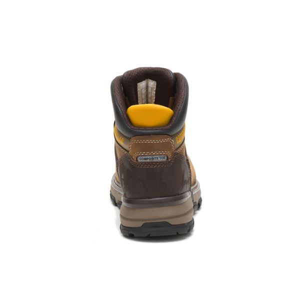 Botas Impermeáveis Caterpillar Excavator Superlite Carbon Composite Masculino Marrom | PT-094652QJE