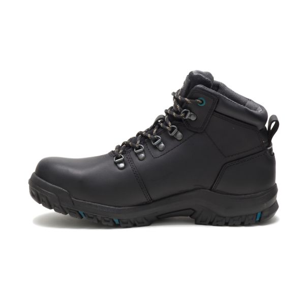 Botas Impermeáveis Caterpillar Mae Steel Feminino Pretas | PT-894607QEY