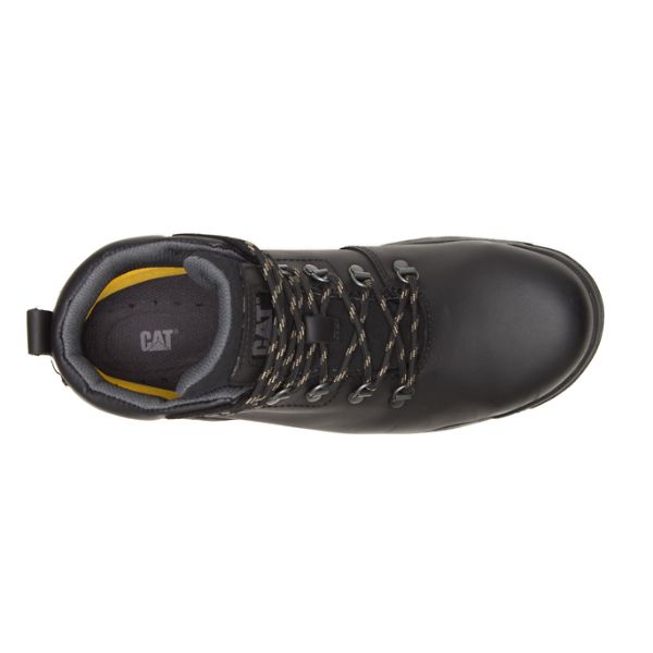 Botas Impermeáveis Caterpillar Mae Steel Feminino Pretas | PT-894607QEY