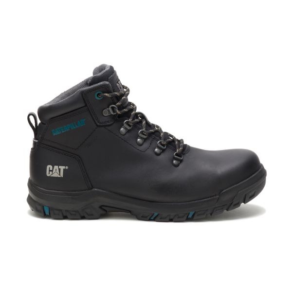 Botas Impermeáveis Caterpillar Mae Steel Feminino Pretas | PT-894607QEY