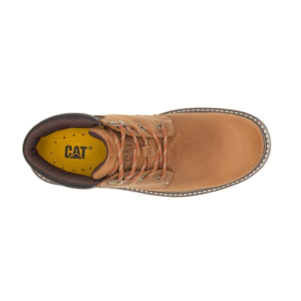 Botas Impermeáveis Caterpillar Outbase Masculino Marrom | PT-840235UFG