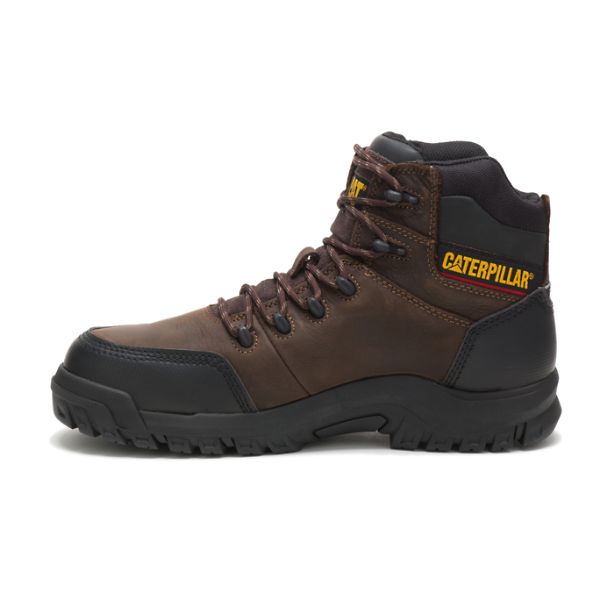 Botas Impermeáveis Caterpillar Resorption Composite Masculino Marrom | PT-731246TWZ