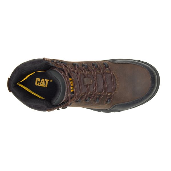 Botas Impermeáveis Caterpillar Resorption Composite Masculino Marrom | PT-731246TWZ