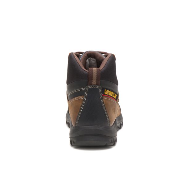 Botas Impermeáveis Caterpillar Threshold Masculino Marrom | PT-184365MKJ