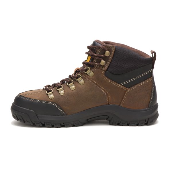 Botas Impermeáveis Caterpillar Threshold Steel Masculino Marrom | PT-542316FXG