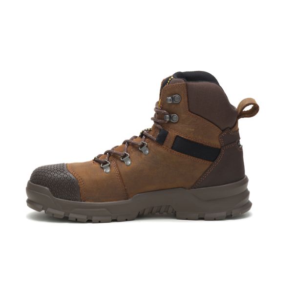 Botas Segurança Caterpillar Accomplice X Impermeáveis Steel Masculino Marrom | PT-647095RMB