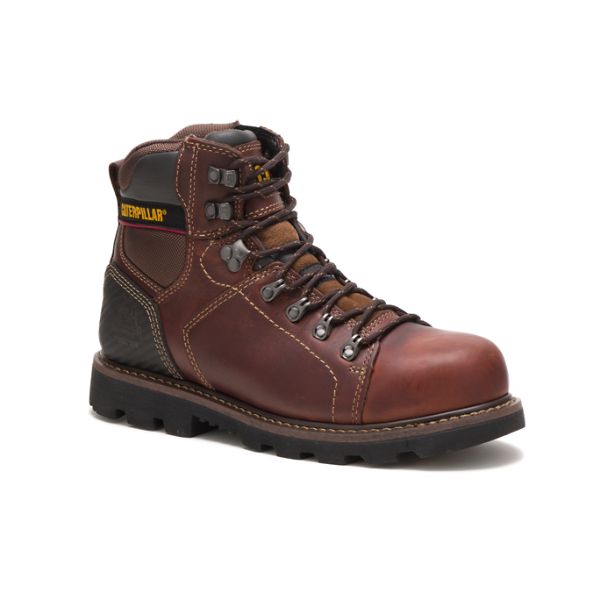 Botas Segurança Caterpillar Alaska 2.0 Steel Masculino Marrom | PT-759460SEZ