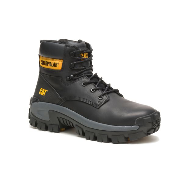 Botas Segurança Caterpillar Invader Hi Steel Masculino Pretas | PT-475109HAT