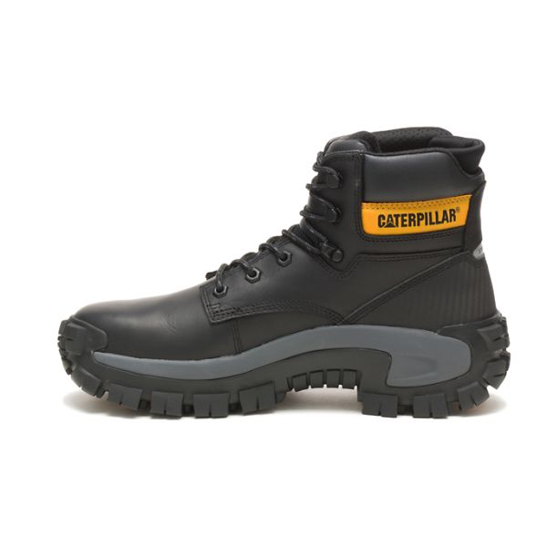 Botas Segurança Caterpillar Invader Hi Steel Masculino Pretas | PT-475109HAT