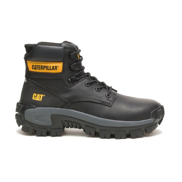 Botas Segurança Caterpillar Invader Hi Steel Masculino Pretas | PT-475109HAT