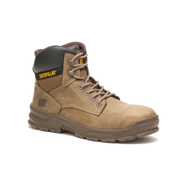 Botas Segurança Caterpillar Mobilize Alloy Masculino Marrom | PT-472091URX