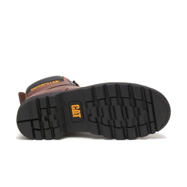 Botas Segurança Caterpillar Second Shift Steel Masculino Marrom | PT-803715LZF