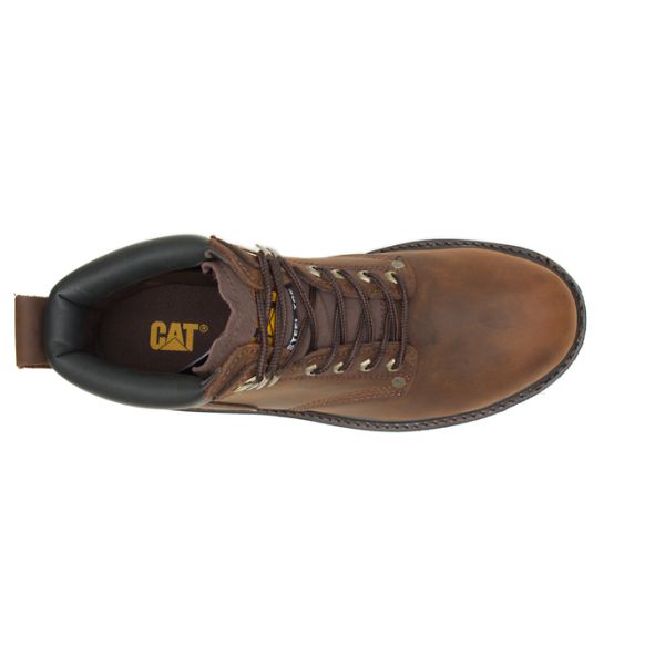 Botas Segurança Caterpillar Second Shift Steel Masculino Marrom Escuro | PT-971058BTX