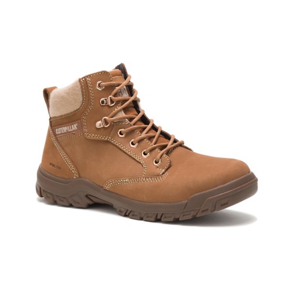 Botas Segurança Caterpillar Tess Steel Feminino Marrom | PT-059617RYX