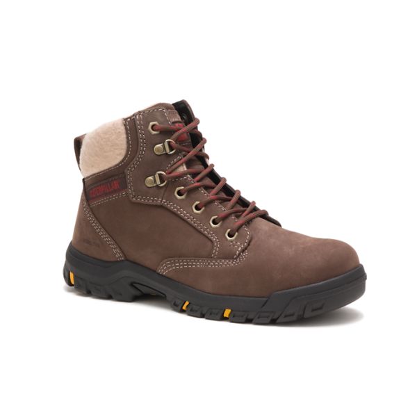 Botas Segurança Caterpillar Tess Steel Feminino Marrom | PT-619754KRZ