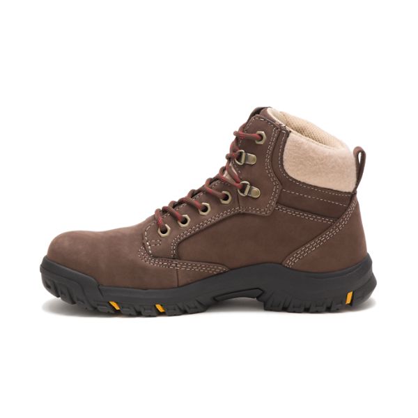 Botas Segurança Caterpillar Tess Steel Feminino Marrom | PT-619754KRZ