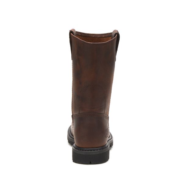 Pull-Ons Boots Caterpillar Revolver Masculino Marrom | PT-659120UNB