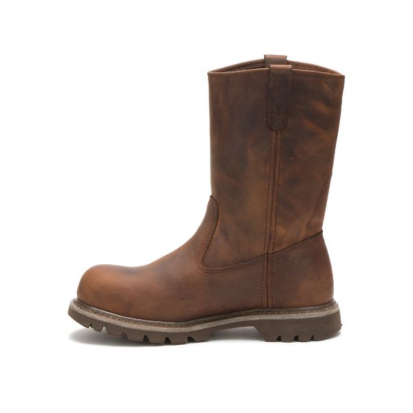 Pull-Ons Boots Caterpillar Revolver Steel Feminino Marrom | PT-706419OFT