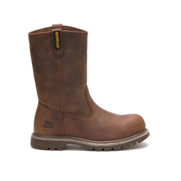 Pull-Ons Boots Caterpillar Revolver Steel Feminino Marrom | PT-706419OFT