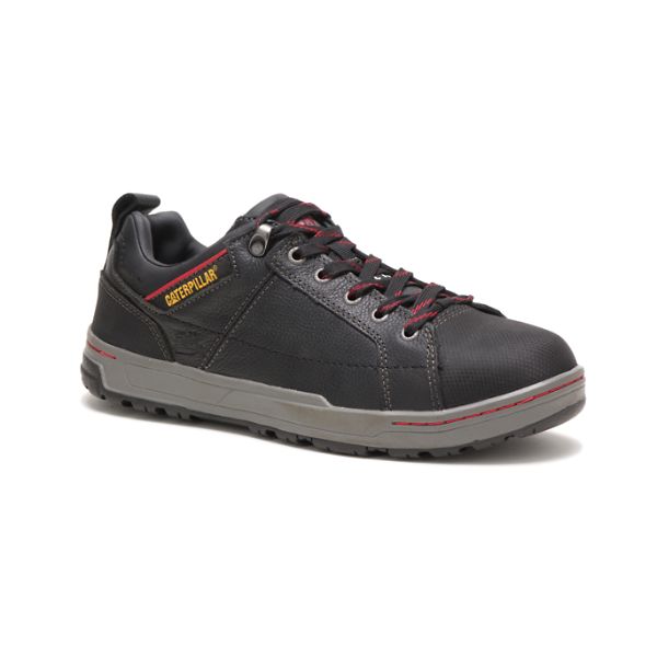 Sapatos Segurança Caterpillar Brode Steel Masculino Pretas | PT-109467SIP