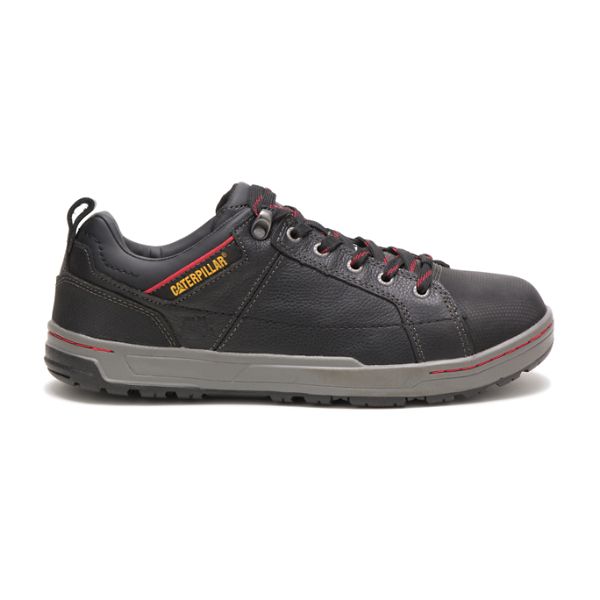 Sapatos Segurança Caterpillar Brode Steel Masculino Pretas | PT-109467SIP