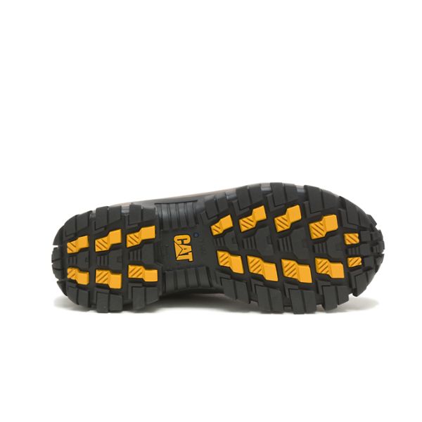 Sapatos Segurança Caterpillar Invader Steel Masculino Marrom Escuro | PT-196875NEM