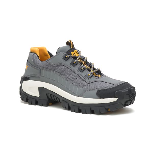 Sapatos Segurança Caterpillar Invader Steel Masculino Cinzentas Branco Pretas | PT-287564MOH