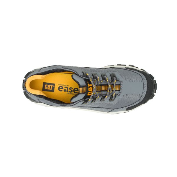 Sapatos Segurança Caterpillar Invader Steel Masculino Cinzentas Branco Pretas | PT-287564MOH