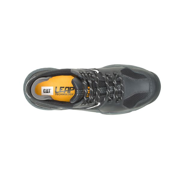 Sapatos Segurança Caterpillar Provoke Lo Impermeáveis Alloy Masculino Pretas | PT-569243MTI