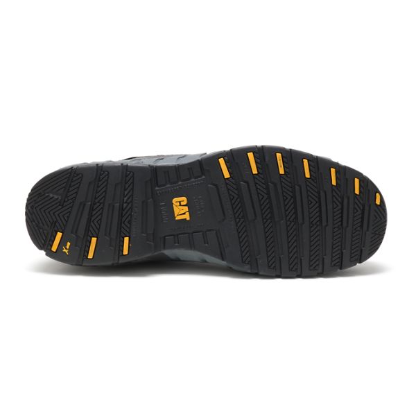 Sapatos Segurança Caterpillar Streamline Couro Composite Masculino Pretas | PT-560437BKX