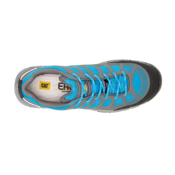 Sapatos Segurança Caterpillar Streamline Composite Feminino Azuis Cinzentas | PT-618209TDB